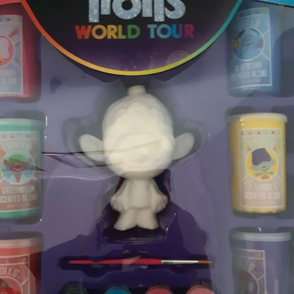 New Trolls World Tour Squish & Slime Set
